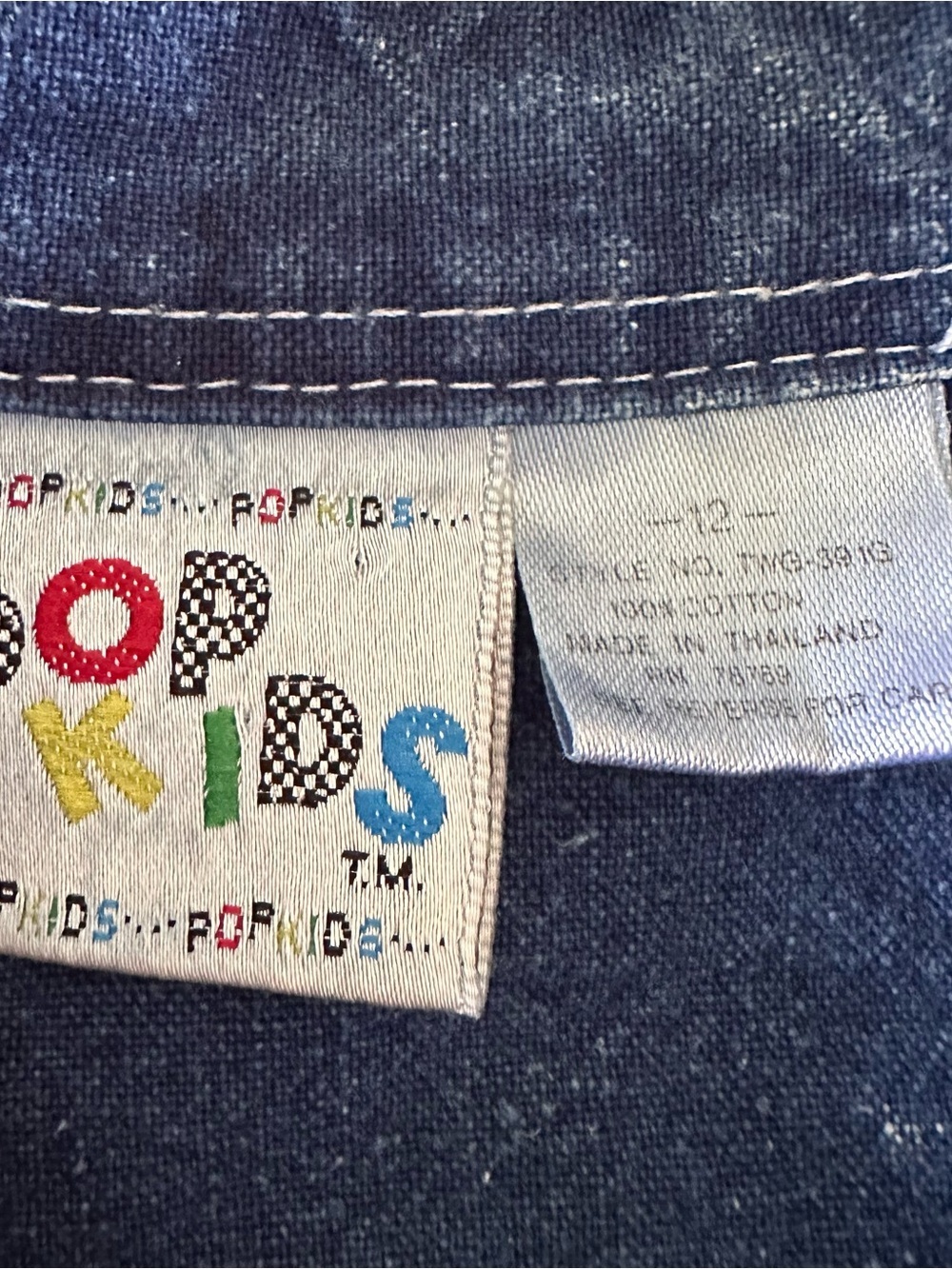 Vtg 80s 90s Pop Kids Denim 2 Pc Set Acid Wash Ruffle Skirt Butterfly Western 12 - Picture 7 of 16